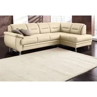 sit&more Ecksofa Mailand L-Form, B: 250 cm, optional Bettfunktion