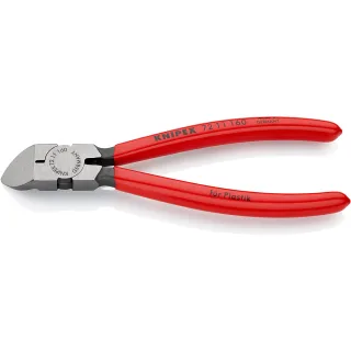 KNIPEX Seitenschneider für Kunststoff angewinkelt - 7211160