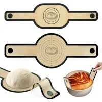 FELIXLEO Backmatte 2er Set Silikon Backmatte Dutch Oven Brotschlinge mit langen Griffen, (1-tlg)