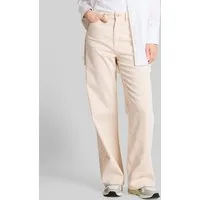 TOM TAILOR Denim Weite Jeans Jeanshosen TTLINOU WIDE High Waist Jeans