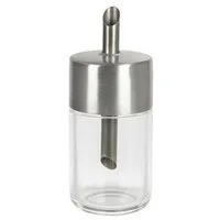 BURI Zuckerstreuer Edelstahl Zuckerstreuer 240ml Zuckerdosierer Zuckerspender Zuckerdose