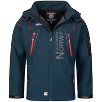 Geographical Norway Softshelljacke Herren Damen Übergangsjacke Wind Wasser Abweisend Jacke Frühling Elastisches Material, Bewegungsfreundlich, Leichtes Material