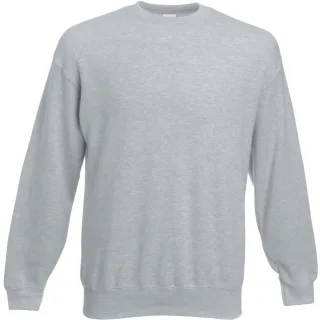 Fruit Of The Loom Herren Set-In Belcoro® Yarn Sweatshirt (Heather Grey)