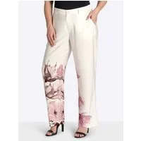 Sheego Jerseyhose Hose lang erhöht