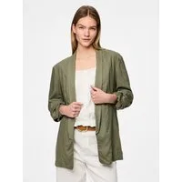 pieces Longblazer PCPIA BOSELLA BLAZER WVN NOOS mit Leinen
