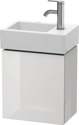 Duravit L-Cube Waschtischunterbau wandhängend Weiß Hochglanz 364x241x400 mm - LC6293R2222 LC6293R2222