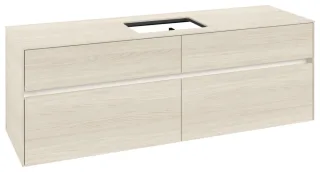 Villeroy & Boch Waschtischunterschrank Collaro C120B0 1600x548x500mm m. Bel. 4 Ausz. Waschtisch mitt C120B0AA