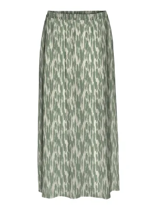 VERO MODA - VMEASY JOY MAXI SLIT SKIRT WVN GA Birch - Gr. - XL