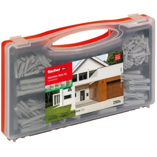 Fischer Dübelsortiment Meister-Box XL Universal (290 Teile) - 577159