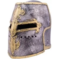 Holzspielerei Spielzeug-Helm Ritterhelm Templer, (1-tlg), bewegliches Visier