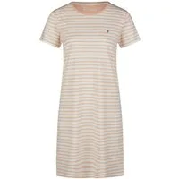 By Louise Nachthemd Dreamy Nights (Set, 1-tlg., 1-teilig) Damen Sleepshirt ca.90cm lang Kurzarm Baumwolle