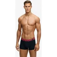 Superdry Boxershorts TRUNK TRIPLE PACK (Packung, 3-St) aus Baumwollmischung, körpernahe Passform