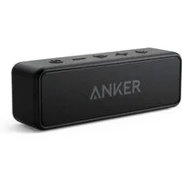 Anker SoundCore 2 mit Dualen Bass-Treibern 24h Akku Bluetooth-Lautsprecher (12 W, Verbesserter IPX7 Wasserschutz Bluetooth 5.0)