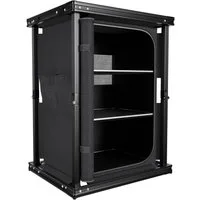 24Move Campingschrank Campingküche BERGAMO faltbar, Aluminium Reiseküche mit Staufächern (Aluminium Reiseküche mit Staufächern, Campingküche BERGAMO faltbar) Stabil, kompakt, mit Stauraum, leicht transportierbar, pflegeleicht
