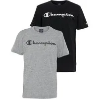 Champion T-Shirt (Packung, 2-tlg) mit 2-Stk.-Packung, Kurzarm