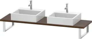 Duravit L-Cube Konsole Nussbaum dunkel Matt 800x480x30 mm - LC105C02121 LC105C02121