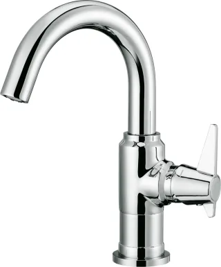 Neuesbad Serie 400 Waschtischarmatur, ohne Ablaufgarnitur, Oberfläche: chrom NB1DEBQT_020M1
