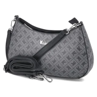 Kaerlek Schultertasche - Gr.  - Grau - Synthetik