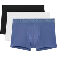 Hom Boxershorts Armand (3er Pack) ohne Eingriff, weich, Cotton-Mix, bequem