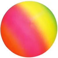 Togu Spielball Spielball Regenbogen, Die intensiven Modefarben verlaufen ineinander