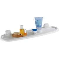 WENKO Badregal Pure, Wandmontage, aus hochwertigem Kunststoff