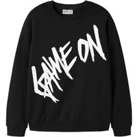 Name It Sweatshirt NKMNALI LS NREG SWEAT BRU Baumwolle, regular fit