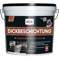 MEM Bauchemie Dichtstoff MEM Bitumen Dickbeschichtung 12 l