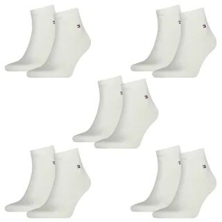 10 Paar TOMMY HILFIGER Quarter Socken Gr. 39 - 46 Herren Business Sneaker Socken