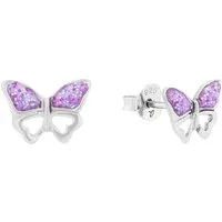 Amor Paar Ohrstecker Schmetterling