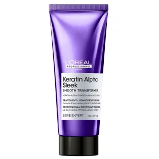 L'Oréal Professionnel Keratin Alpha Sleek Anti-Frizz Glättungsbehandlung 200ml