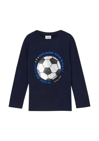 s.Oliver - T-Shirt blau - Gr. - 110