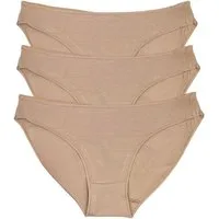 Toker Collection® Bikinislip Bikini, Tangaslip mit Modal im 3er Pack (Sparpackung, 3er Pack) extra niedrig geschnitten