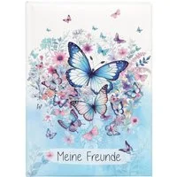 Goldbuch Poesiealbum GOLDBUCH Freundebuch A5 Schmetterlingsgarten