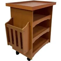 abc HOME Beistellwagen, Multifunktionswagen, vier Ablageflächen, 60 cm H
