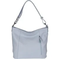 MIRROSI Umhängetasche Damen, Schultertasche,Aus Echtleder, Made in Italy (ca.37x28x11cm)