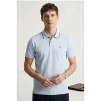 Calvin Klein Poloshirt SS RFND PQ TPPD CLSS Mit Rundhalsausschnitt