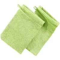 Erwin Müller Waschhandschuh Waschhandschuh "Heidelberg" 2er-Pack, Frottier, Walk-Frottier Uni