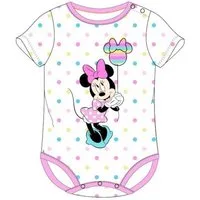 Disney Baby Kurzarmwickelbody Kurzarm-Body für Kleinkinder - Minnie mit Ballon - Niedlich & Bequem