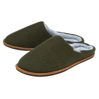 Herren Plüschgefütterte Muldenschuhe mit Memory Foam