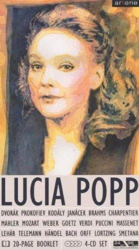 Lucia Popp - Ein Porträt - 4 CD-Set in Buchformat [Audio CD] PoppLucia Eichhorn Mro Various