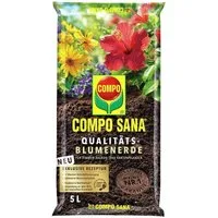 Compo Pflanzendünger COMPO Sana Qualitäts Blumenerde 5 Ltr