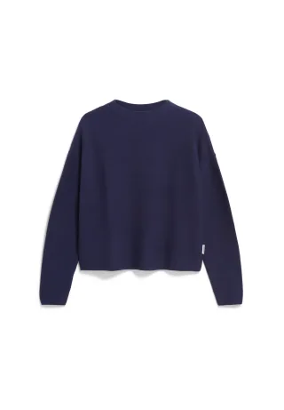 Armedangels - MERINAA LINKS LINKS SWEATER tinted navy - Gr. - L