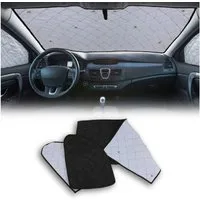 OMAC Frontscheibenabdeckung Magnetischer Auto Thermo Sonnenschutz für VW Caddy 2K 2003-2020 3x, 40 x 20 cm, (3-St), Sonnenschutz