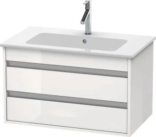 Duravit Ketho Waschtischunterbau wandhängend Weiß Hochglanz 800x475x480 mm - KT642902222 KT642902222