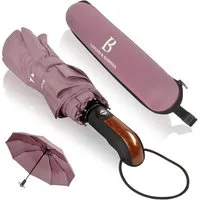 Logan & Barnes Taschenregenschirm Glasgow, Sturmfest bis 140 km/h