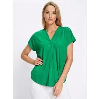 heine T-Shirt Shirtbluse Kurzarm
