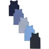 TupTam Unterhemd TupTam Kinder Jungen Unterhemd Ärmellos Tanktop 5er Pack