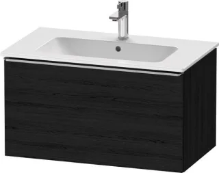 Duravit D-Neo Waschtischunterbau wandhängend Eiche Schwarz Matt 810x462x440 mm - DE4262070160000 DE4262070160000