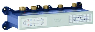 GROHE Thermostat-Unterputz-Einbaukörper Grohtherm Aqua Tiles, 106869 3 Ventile, 1068690000 1068690000