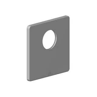 Dornbracht xSTREAM Rosette für Brause Ersatzteile 091102505 153,5 x 153,5 x 9,8 mm Chrom 091102505-00